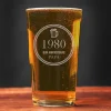 Verre à bière personnalisé anniversaire - Année de naissance|Cadeaux.com Hot