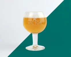 Verre à bière personnalisé ballon - Prénom|Cadeaux.com Hot