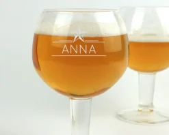 Verre à bière personnalisé ballon - Prénom|Cadeaux.com Hot