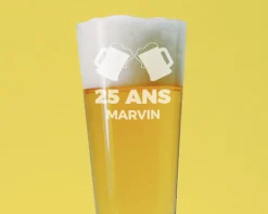 Verre à bière personnalisé flûte - Apéro|Cadeaux.com Clearance