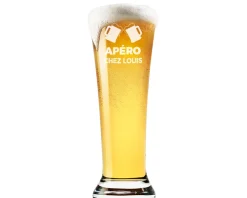 Verre à bière personnalisé flûte - Apéro|Cadeaux.com Clearance