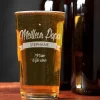 Verre à bière personnalisé message - Meilleur Papa|Cadeaux.com Sale