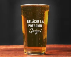 Verre à bière personnalisé pinte - Message|Cadeaux.com Discount