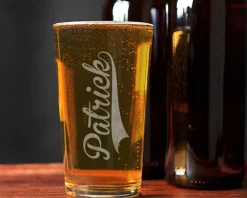 Verre à bière personnalisé pinte - Prénom|Cadeaux.com Online