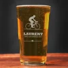 Verre à bière personnalisé prénom - Cyclisme|Cadeaux.com Clearance