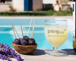 Verre à Ricard personnalisé ballon - Père-fect|Cadeaux.com Best