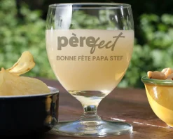 Verre à Ricard personnalisé ballon - Père-fect|Cadeaux.com Best
