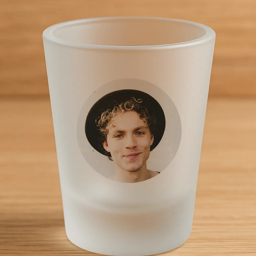Verre à shooter personnalisé - Photo|Cadeaux.com