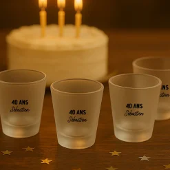 Verre à shooter personnalisé - Message|Cadeaux.com Online