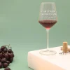 Verre à vin personnalisable - Message|Cadeaux.com Discount