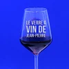 Verre à vin personnalisable - "Le verre de" - Homme|Cadeaux.com Hot