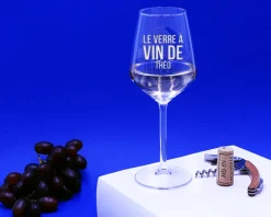 Verre à vin personnalisable - "Le verre de" - Homme|Cadeaux.com Hot