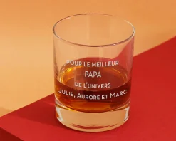 Verre à whisky personnalisé - Message|Cadeaux.com Hot