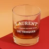 Verre à whisky personnalisé prénom - Bonne raison de trinquer|Cadeaux.com Online