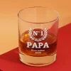 Verre à whisky personnalisé - Papa N°1|Cadeaux.com New
