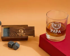 Verre à whisky personnalisé - Papa N°1|Cadeaux.com New