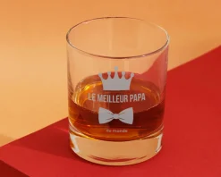 Verre à whisky personnalisé - Papa Royal|Cadeaux.com Online