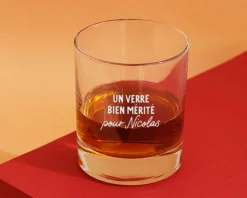 Verre à whisky personnalisé - Texte|Cadeaux.com Clearance