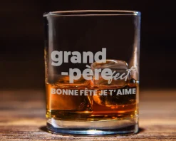 Verre à whisky personnalisé - Grand Père-fect|Cadeaux.com Best