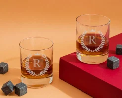 Verre à whisky personnalisé - Monogramme|Cadeaux.com Clearance