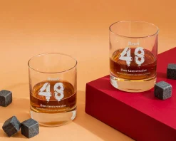 Verre à whisky personnalisé anniversaire - Ballons|Cadeaux.com Online