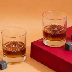 Verre à whisky personnalisé - Prénom|Cadeaux.com