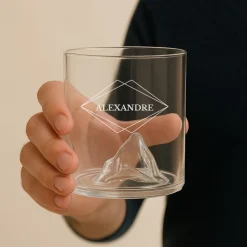 Verre relief personnalisé - Prénom|Cadeaux.com Online
