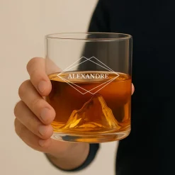 Verre relief personnalisé - Prénom|Cadeaux.com Online