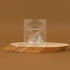 Verre relief personnalisé - Prénom|Cadeaux.com Online